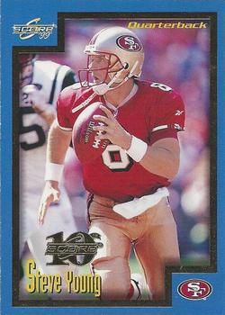 1999 Score - Anniversary Showcase #74 Steve Young Front