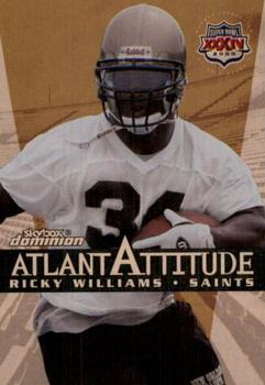 1999 SkyBox Dominion - Atlantattitude Plus #15 AA Ricky Williams Front