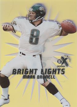 1999 SkyBox E-X Century - Bright Lights #14 BL Mark Brunell Front