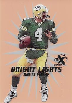1999 SkyBox E-X Century - Bright Lights Orange #4 BL Brett Favre Front