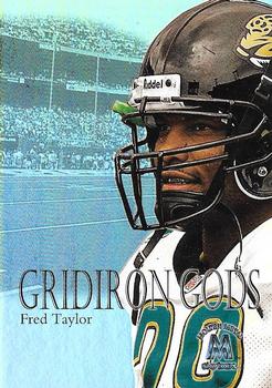1999 SkyBox Molten Metal - Gridiron Gods Silver #11GG Fred Taylor Front