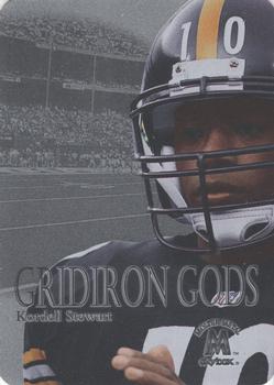 1999 SkyBox Molten Metal - Gridiron Gods Silver #18GG Kordell Stewart Front