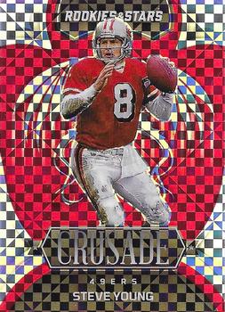 2022 Panini Rookies & Stars - Crusade Red Plaid #CR-27 Steve Young Front