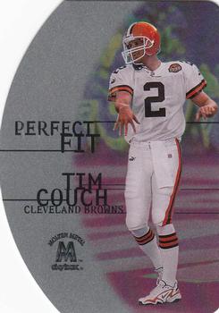 1999 SkyBox Molten Metal - Perfect Fit Silver #9PF Tim Couch Front
