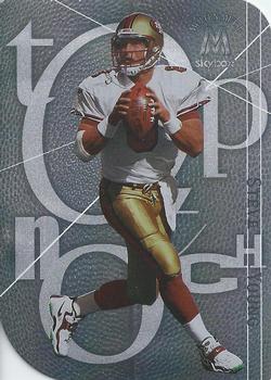 1999 SkyBox Molten Metal - Top Notch Silver #7TN Steve Young Front