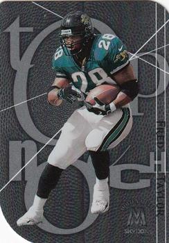 1999 SkyBox Molten Metal - Top Notch Silver #11TN Fred Taylor Front