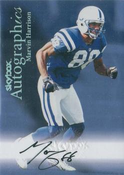 1999 SkyBox Premium - Autographics #NNO Marvin Harrison Front