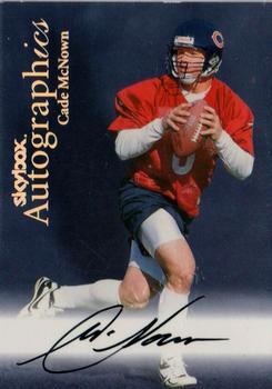 1999 SkyBox Premium - Autographics #NNO Cade McNown Front