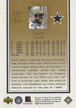 1999 SP Authentic - SP Supremacy #S5 Emmitt Smith Back