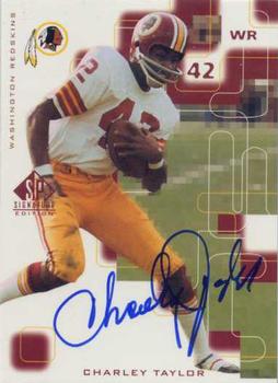 1999 SP Signature - Autographs #CT Charley Taylor Front