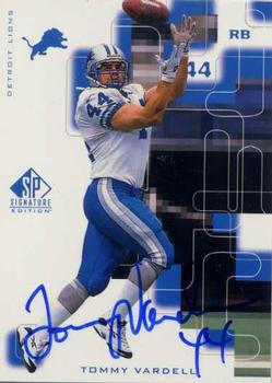 1999 SP Signature - Autographs #TV Tommy Vardell Front