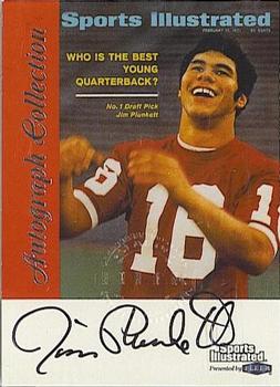 1999 Sports Illustrated - Autographs #NNO Jim Plunkett Front