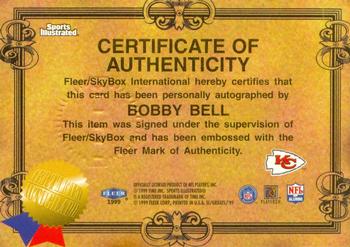 1999 Sports Illustrated - Autographs #NNO Bobby Bell Back