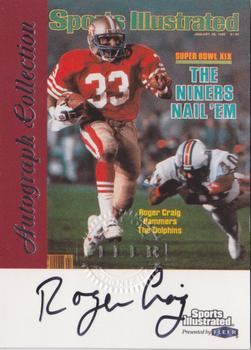 1999 Sports Illustrated - Autographs #NNO Roger Craig Front
