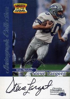 1999 Sports Illustrated - Autographs #NNO Steve Largent Front