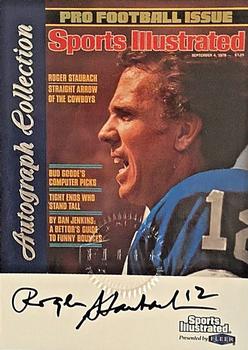 1999 Sports Illustrated - Autographs #NNO Roger Staubach Front