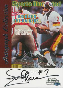 1999 Sports Illustrated - Autographs #NNO Joe Theismann Front