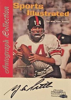 1999 Sports Illustrated - Autographs #NNO Y.A. Tittle Front