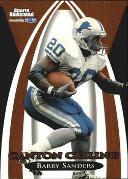 1999 Sports Illustrated - Canton Calling #5 CC Barry Sanders Front