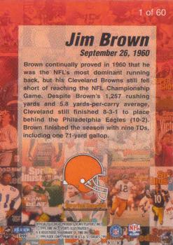 1999 Sports Illustrated - Covers #1 Jim Brown Back