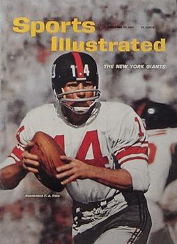1999 Sports Illustrated - Covers #2 Y.A. Tittle Front