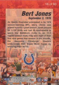 1999 Sports Illustrated - Covers #16 Bert Jones Back