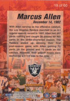 1999 Sports Illustrated - Covers #19 Marcus Allen Back