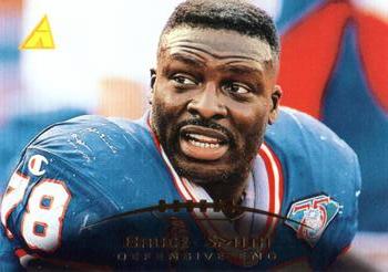 1995 Pinnacle #5 Bruce Smith Front