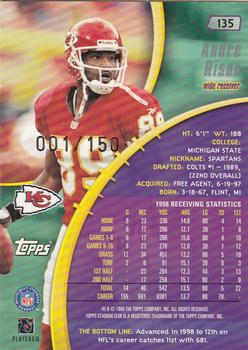 1999 Stadium Club - One of a Kind #135 Andre Rison Back