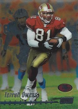 1999 Stadium Club Chrome - First Day #6 Terrell Owens Front