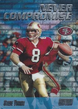 1999 Stadium Club Chrome - Never Compromise #NC31 Steve Young Front