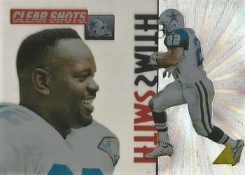 1995 Pinnacle - Clear Shots #5 Emmitt Smith Front