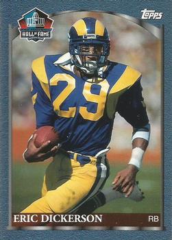 1999 Topps - Hall of Fame Class of 1999 #NNO Eric Dickerson Front