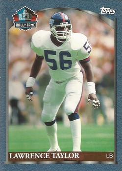 1999 Topps - Hall of Fame Class of 1999 #NNO Lawrence Taylor Front