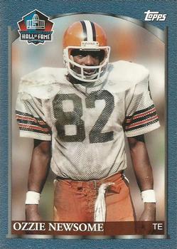 1999 Topps - Hall of Fame Class of 1999 #NNO Ozzie Newsome Front
