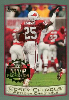 1999 Topps - MVP Promotion #NNO Corey Chavous Front