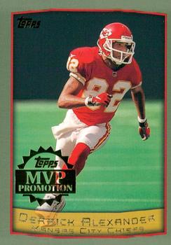 1999 Topps - MVP Promotion #NNO Derrick Alexander Front