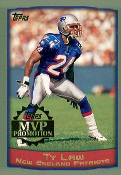 1999 Topps - MVP Promotion #NNO Ty Law Front