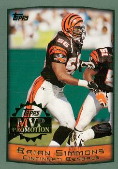 1999 Topps - MVP Promotion #NNO Brian Simmons Front