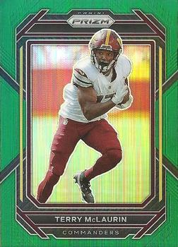 2022 Panini Prizm - Green #294 Terry McLaurin Front