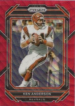 2022 Panini Prizm - Red Wave #64 Ken Anderson Front