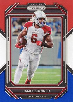 2022 Panini Prizm - Red White and Blue #2 James Conner Front