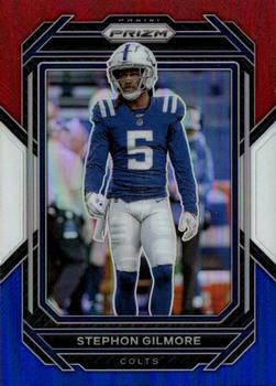 2022 Panini Prizm - Red White and Blue #128 Stephon Gilmore Front