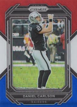 2022 Panini Prizm - Red White and Blue #175 Daniel Carlson Front