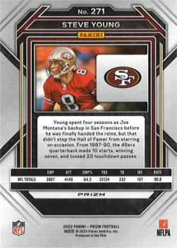 2022 Panini Prizm - Red White and Blue #271 Steve Young Back