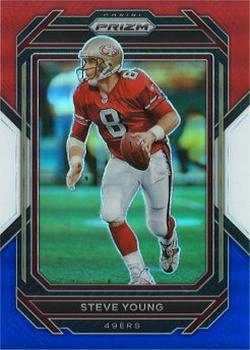 2022 Panini Prizm - Red White and Blue #271 Steve Young Front