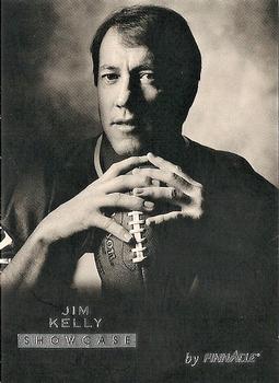 1995 Pinnacle - Showcase #11 Jim Kelly Front