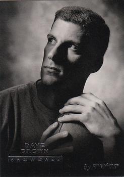 1995 Pinnacle - Showcase #13 Dave Brown Front