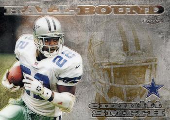 1999 Topps Chrome - Hall of Fame (Hall Hopefuls / Early Road to the Hall / Hall Bound) #H24 Emmitt Smith Front