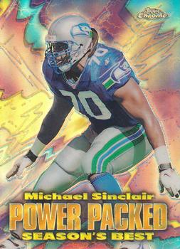 1999 Topps Chrome - Season's Best Refractors #SB16 Michael Sinclair Front